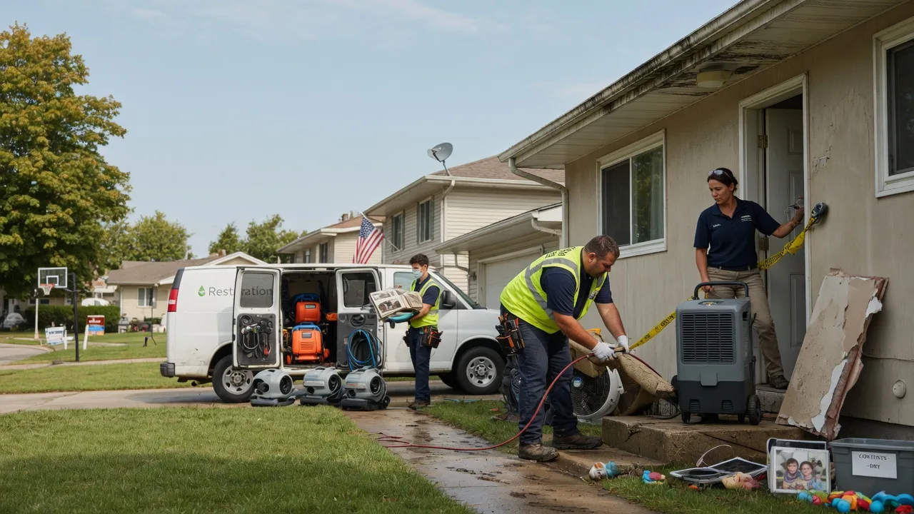 Water Damage Restoration in Colmesneil, TX near me